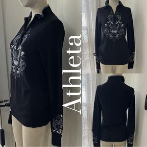Athleta an Elegant Black Women's sweater